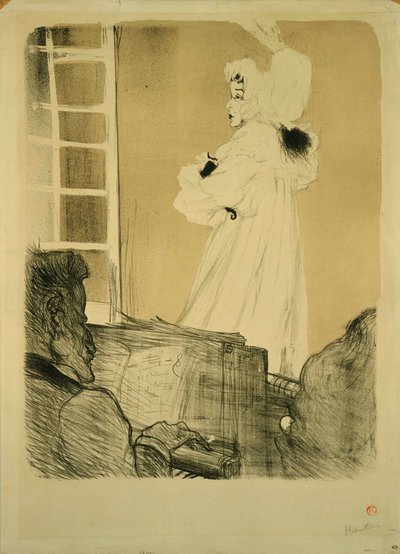 Miss May Belfort (Stato I) da Henri de Toulouse Lautrec